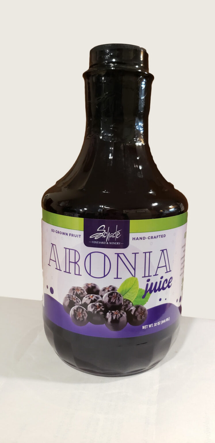 Aronia Juice 6 Pack Schadé Vineyard and Winery